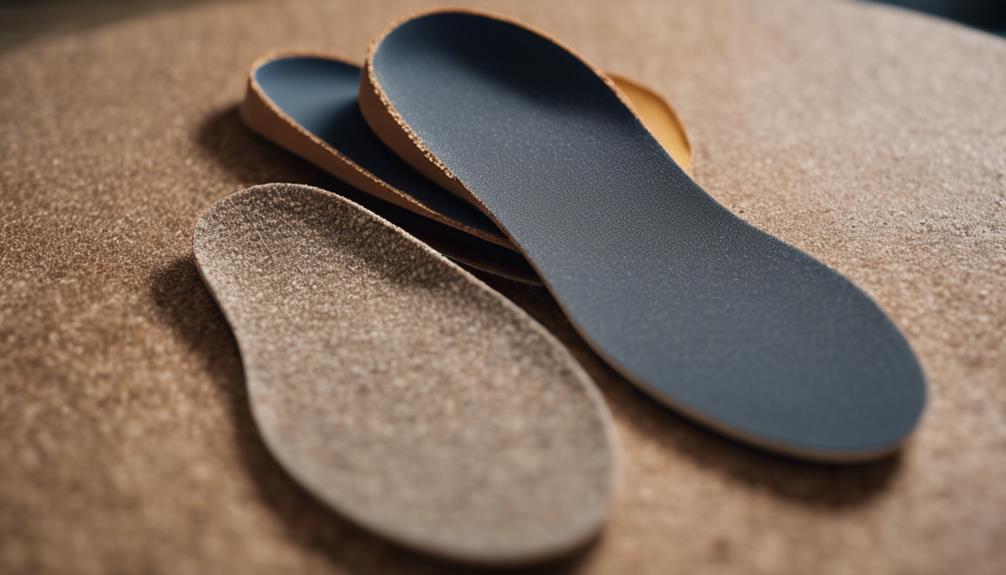 insole material and construction