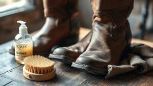 cleaning cowgirl boots properly