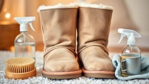 cleaning stains from uggs