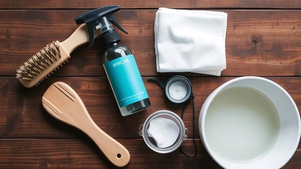 prepare your cleaning tools