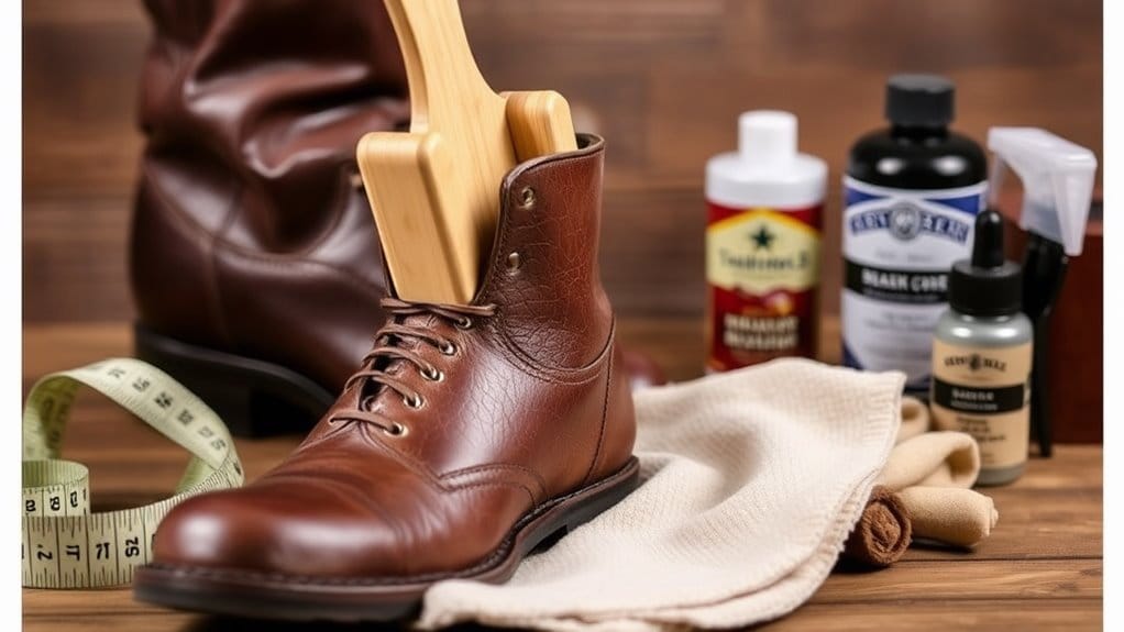 stretching boots for comfort