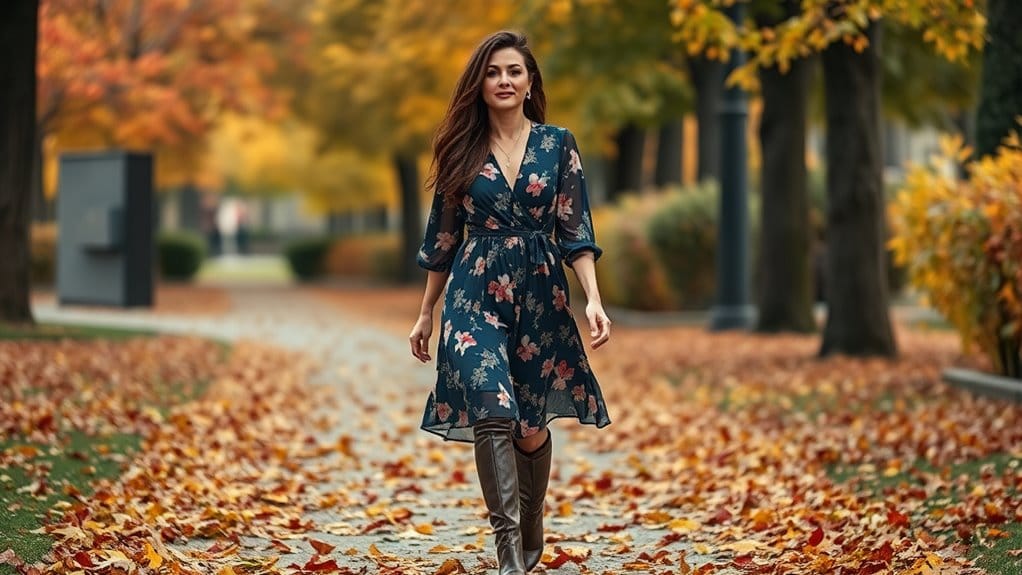 boots and dresses styling