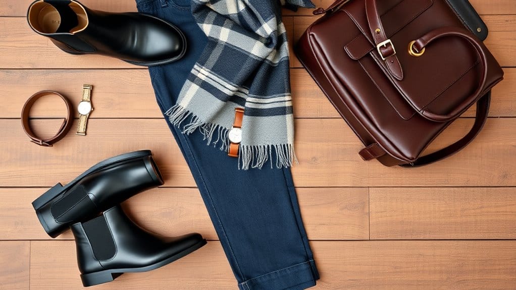 chelsea boots accessory ideas
