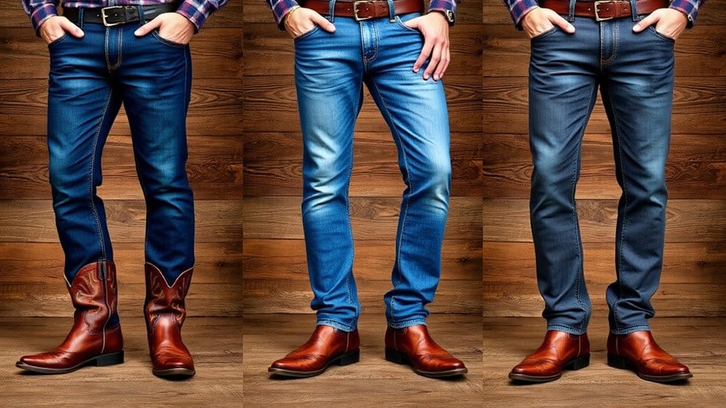 denim shades for boots