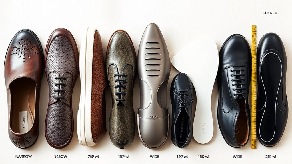 foot width classification explained
