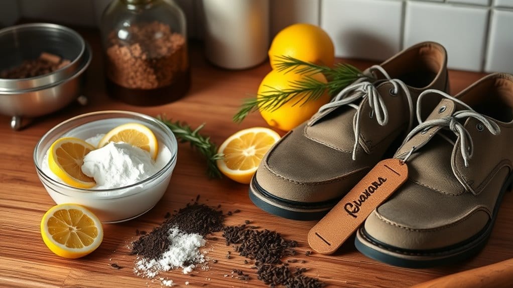 home remedies for shoe odor