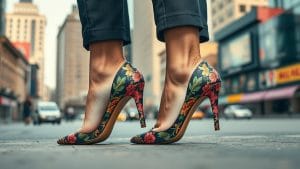 men wearing women s footwear
