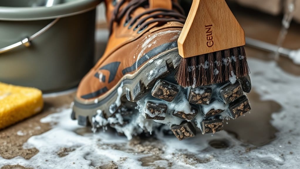 shoe sole cleaning techniques
