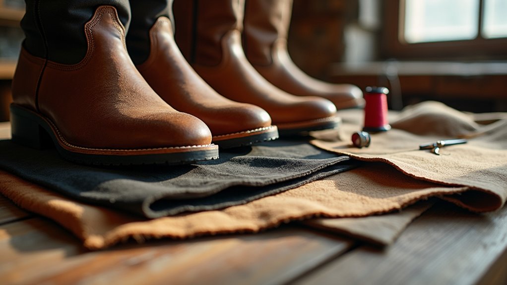 choosing suitable boot materials