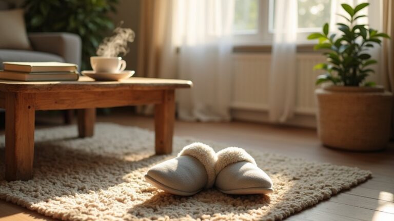 comfort and warmth indoors