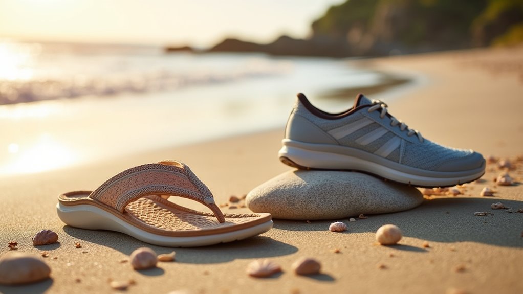 comfortable and supportive sandals