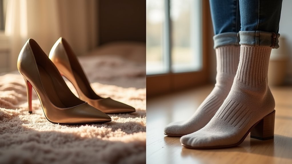 comfortable heels with insoles