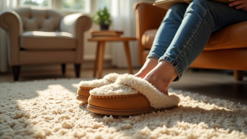 comfortable safe indoor footwear