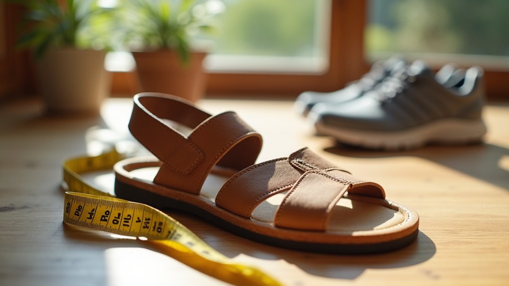 comfortable sandals fit tips