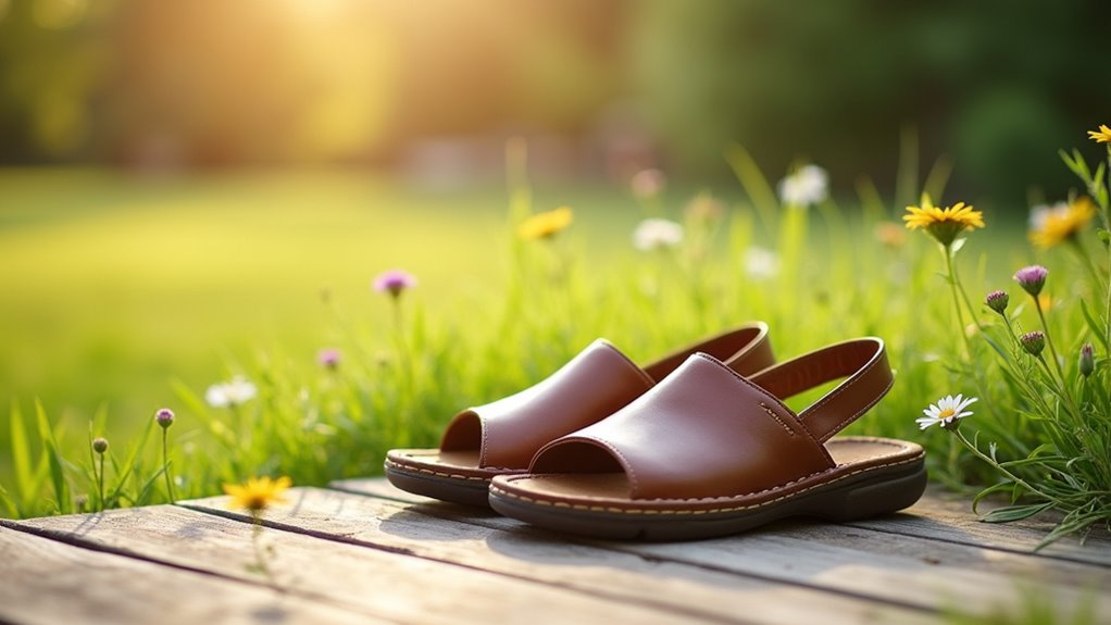 comfortable sandals with arch support