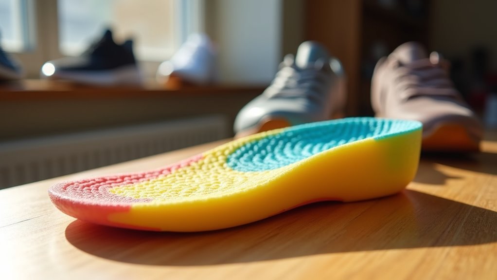 comfortable supportive foam soles