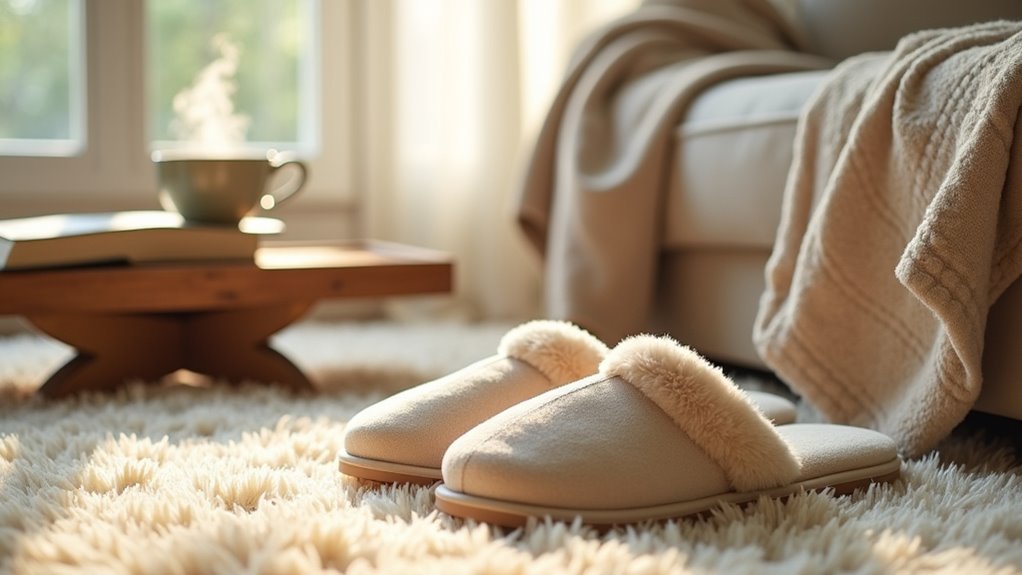 comfortable supportive memory foam slippers