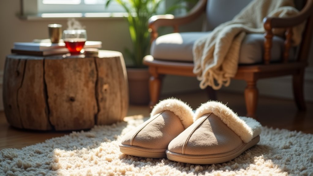 cozy warmth and comfort