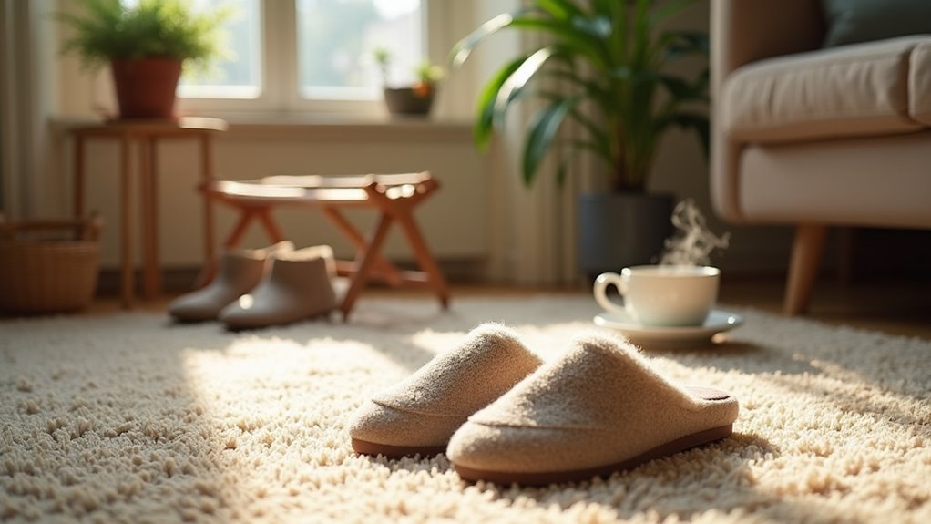 dry and store slippers