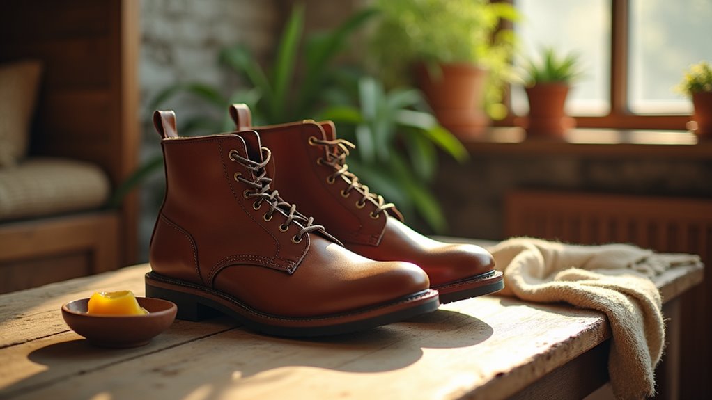 drying and storing boots