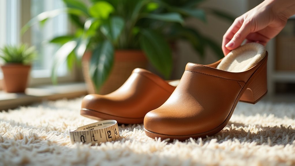 fit and care for clogs