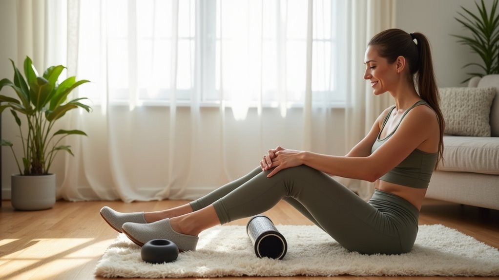 foot tension relief stretches