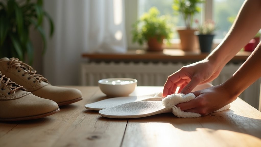 insole maintenance and care