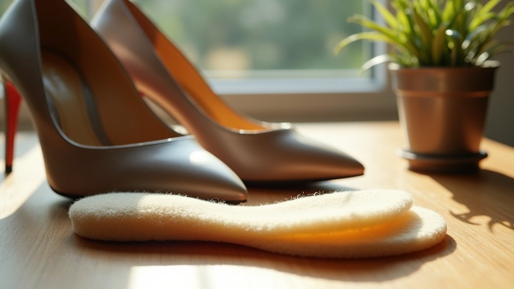 maintain high heel cushions