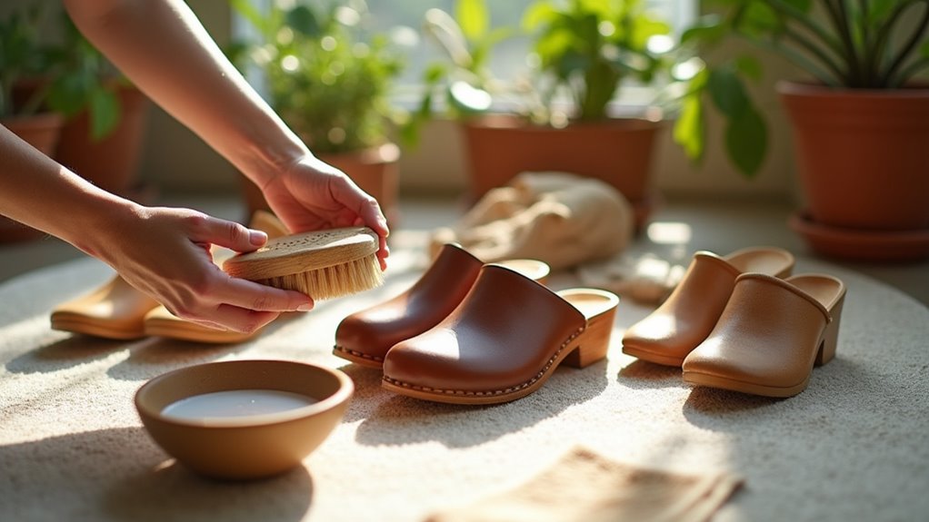 material specific cleaning methods