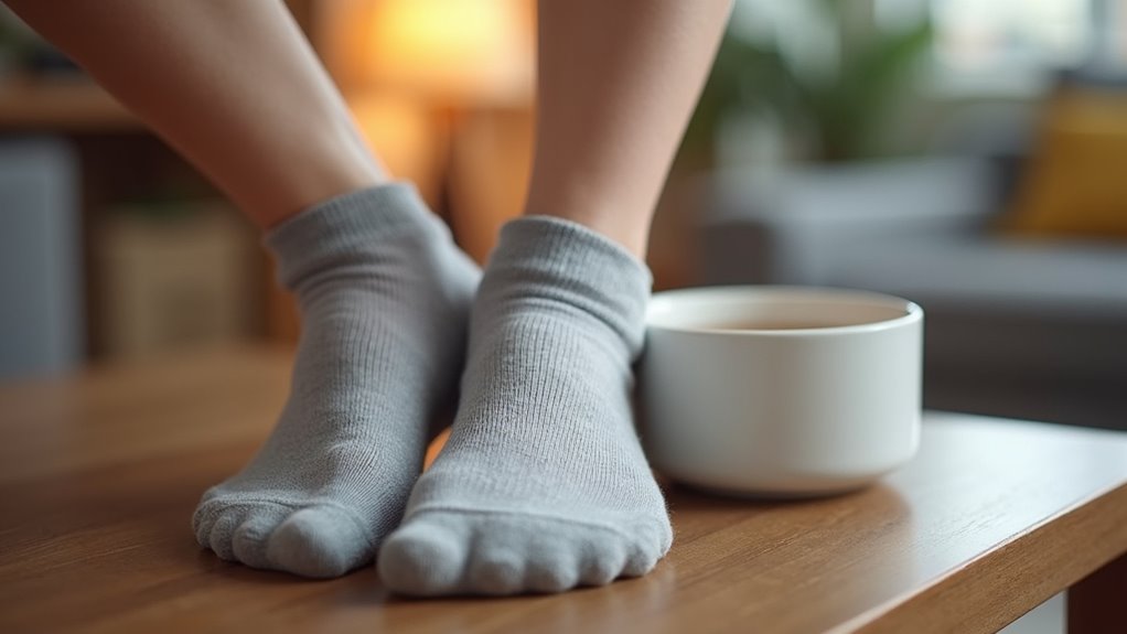 moisture management for foot health