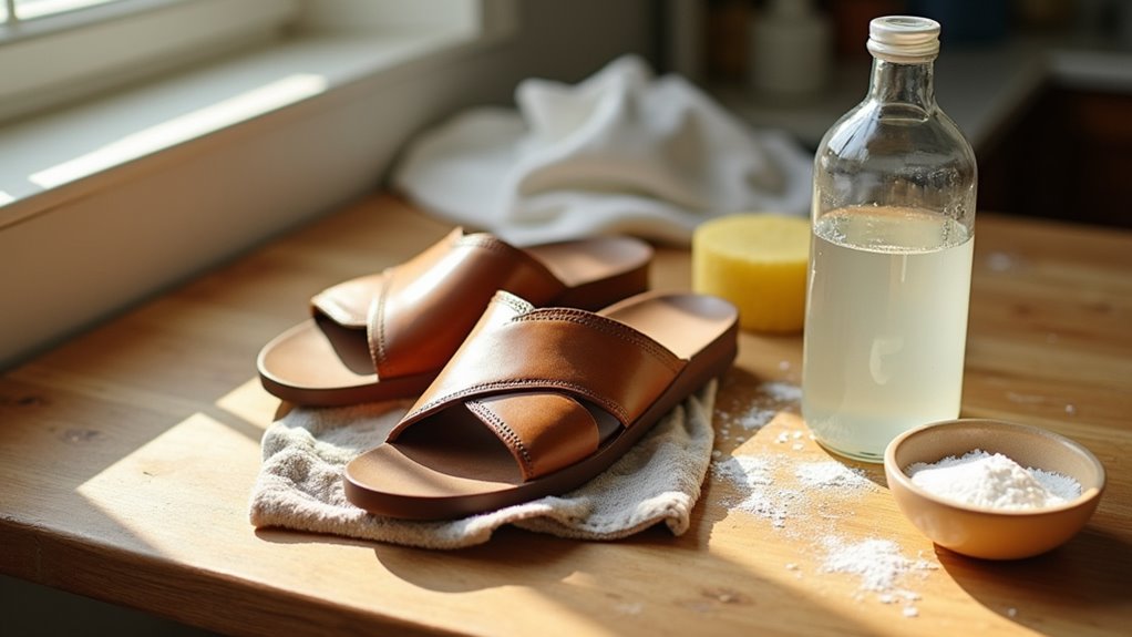 odor elimination for sandals