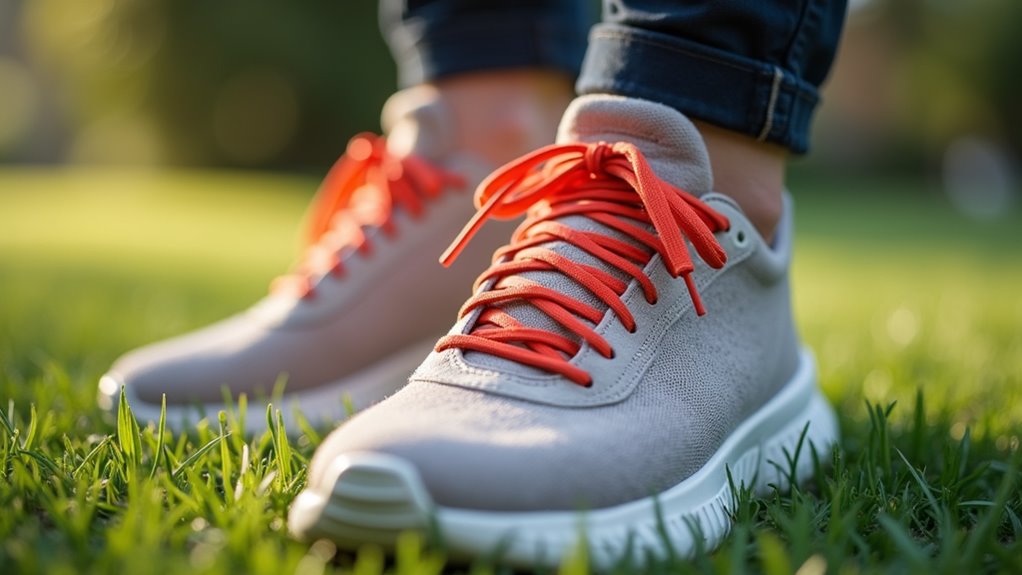 parallel lacing for comfort