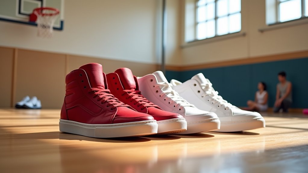 selecting sneakers for activities