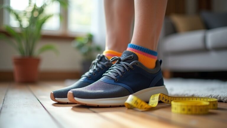 selecting wide foot sneakers