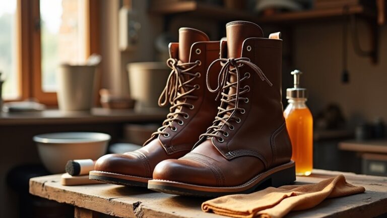 soften stiff leather boots