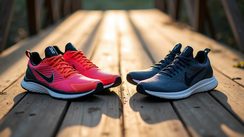 training vs running sneakers