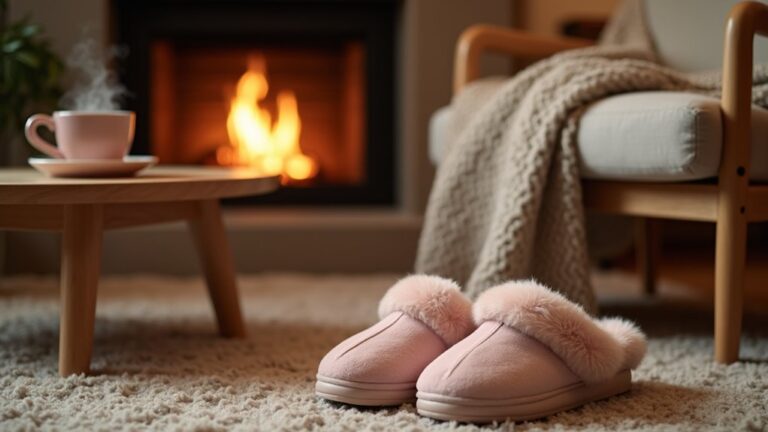 warm footwear for comfort