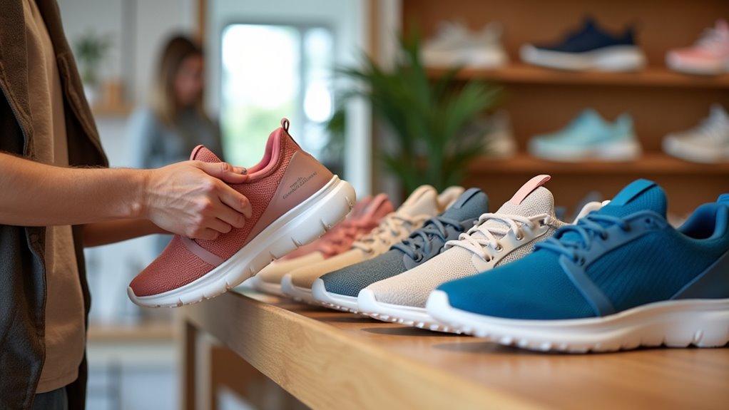 wide sneakers for comfort