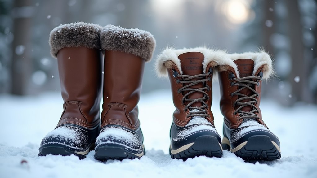 winter footwear for comfort